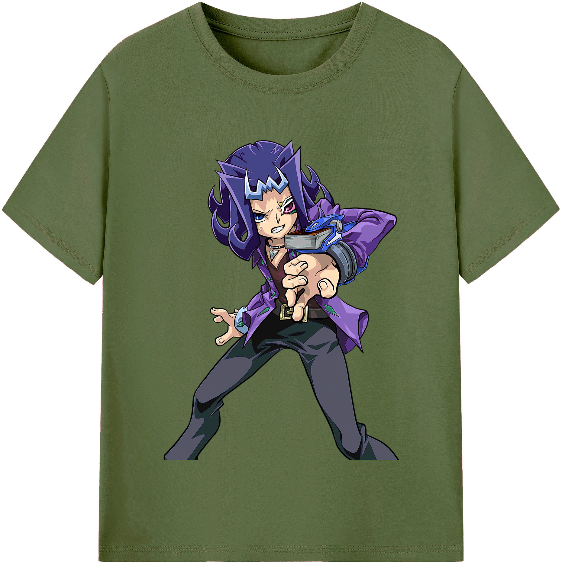 （画像用） 遊☆戯☆王 Yu-Gi-Oh! 綿100％半袖Tシャツ（フロントプリント）